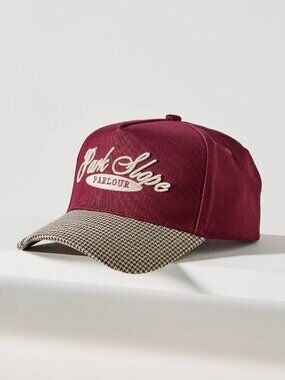 ANTHROPOLOGIE Kenz Kustomz Phrases Trucker Hat new nwt